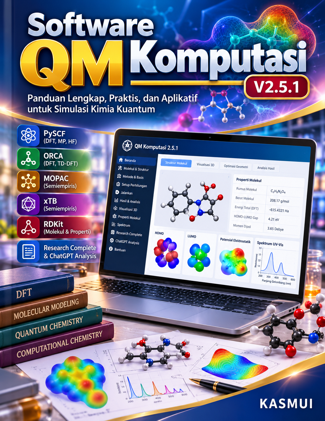 Cover booklet Software QM Komputasi V2.5.1